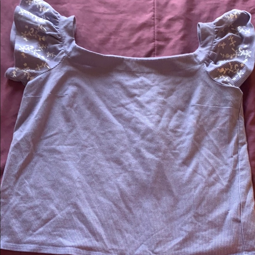 Large off the shoulder top